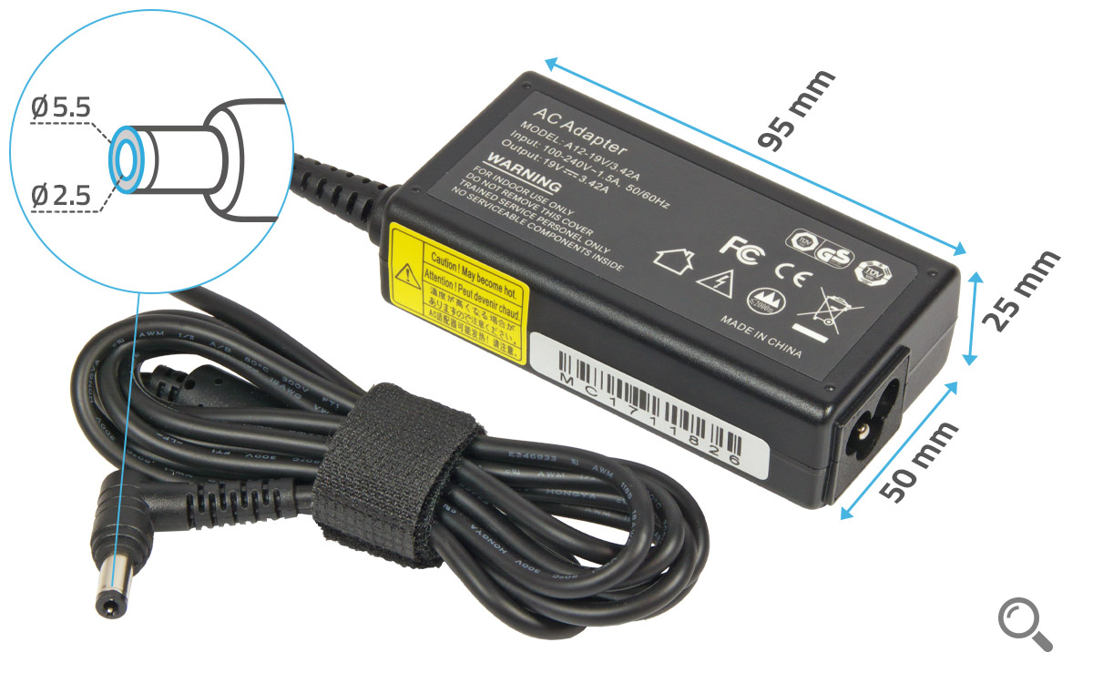 Chargeur/Alimentation pour ASUS F552CL-SX237H