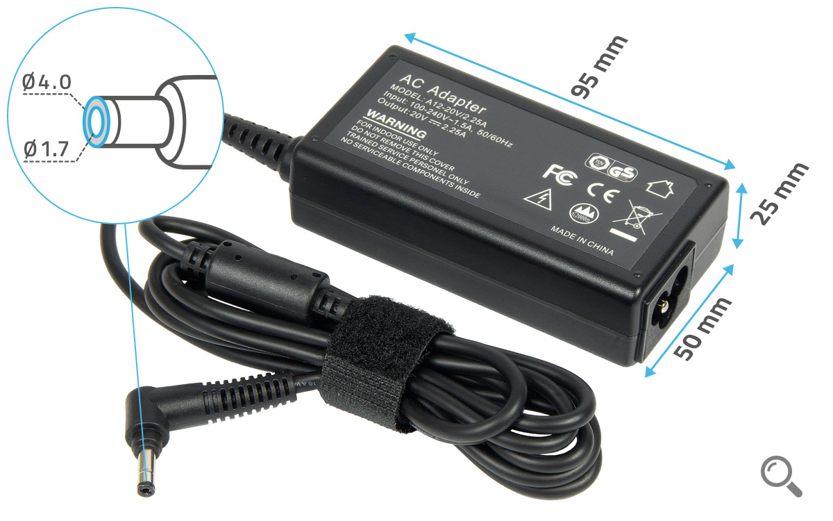 Chargeur/Alimentation pour LENOVO IDEAPAD 510S-13ISK