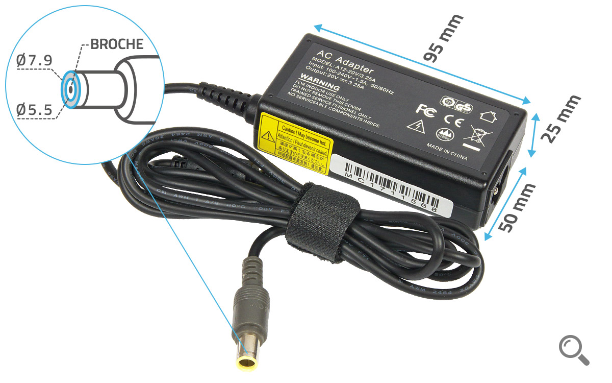 Chargeur/Alimentation pour LENOVO THINKPAD EDGE E130